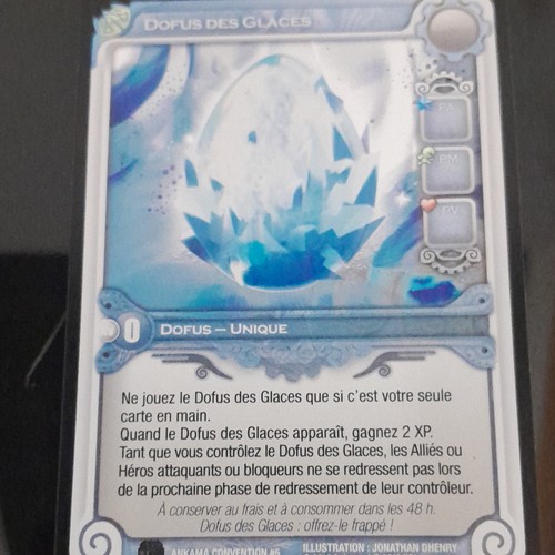 Upper deck carte wakfu tcg - deck,
