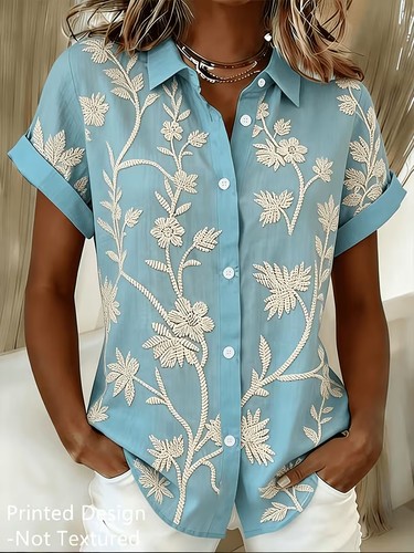 Womens floral and leafy - leafy, print