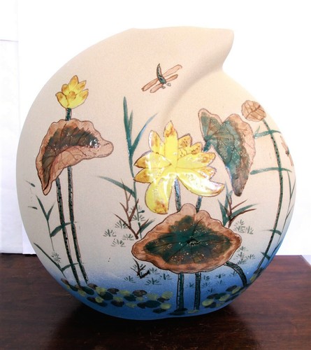 Grand vase forme libre - de,