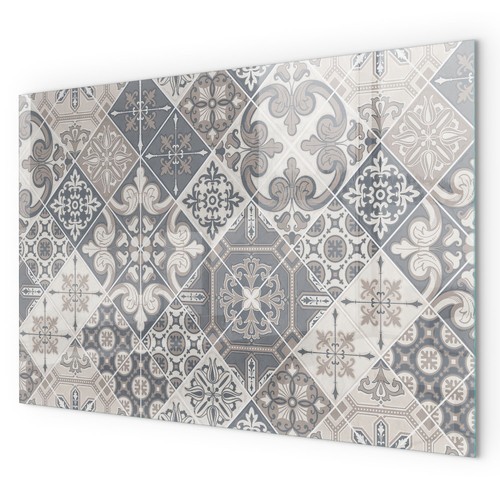 Protection poêle verre - poêle, motif