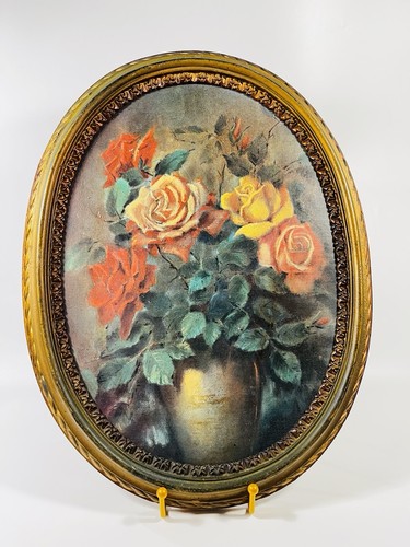 Tableau floral avec - , cadre