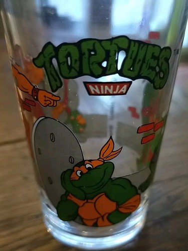 Verre moutarde tortues ninja - moutarde,
