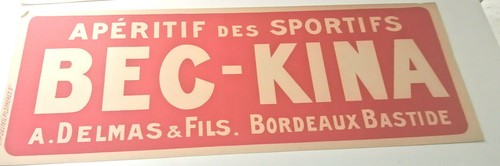 Rare affiche ancienne bec - affiche,
