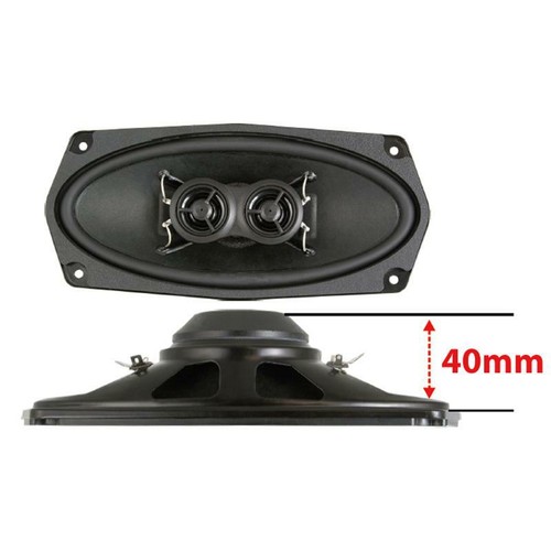 Haut parleur coaxial - haut-parleur, ovale