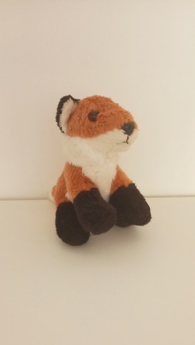 Doudou peluche renard - b5,