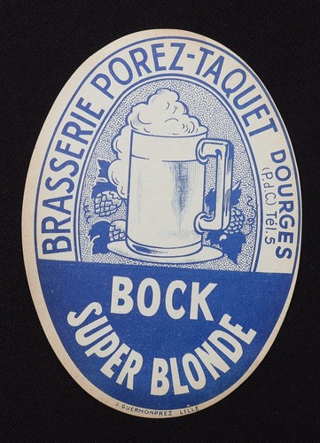 Ancienne étiquette biere - étiquette,