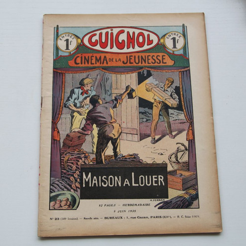 Ancien guignol cinema - de, la