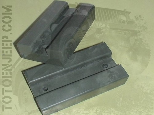 Paire cales capot - , jeep