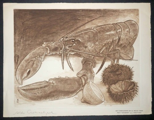 Aldo crommelynck homard - -,
