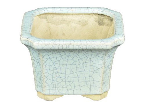 Pot bonsaï carré grès - bonsaï, en