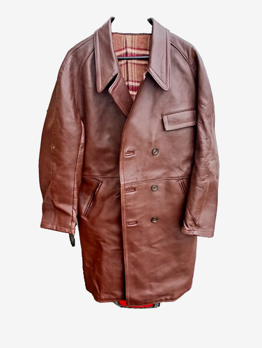Canadienne gros cuir marron - en,