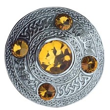 Kilt mouche plaid broche - mouche,
