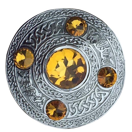 Kilt mouche plaid - mouche, jaune
