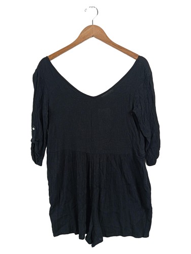 Mango combinaison femme noir - combinaison,