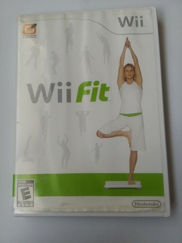 Wii fit game with manual - with, &