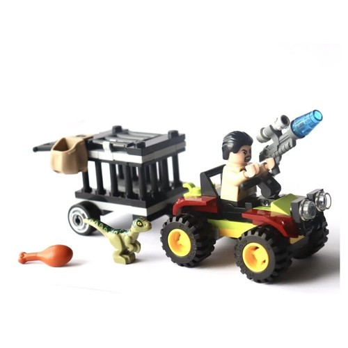 Lego jurassique parc - jurassique, :