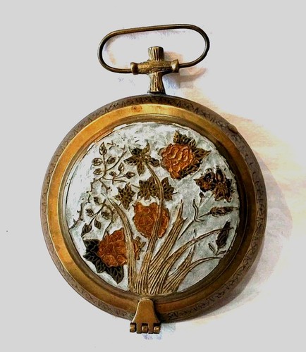 Ancien cendrier laiton - cendrier,