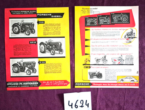 4624 tracteur porsche - ,