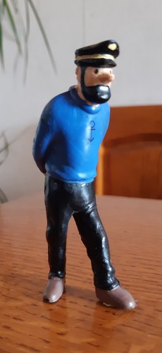 Tintin figurine capitaine - tintin, figurine.