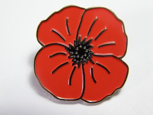 Coquelicot poppy insigne - coquelicot, (insigne