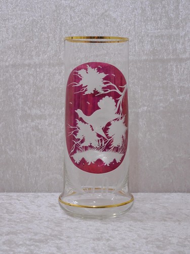 Anniversaire verre chope - verre,