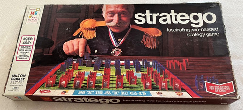 Milton bradley stratego board - milton,