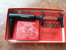 Ancien Tire Bouchon Air Corky Vintage Années 70 Déco 