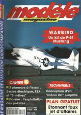 MODELE MAG N°544 PLAN : F-G JET / PLANEUR : 2-AXES ELECTRIQUES / F3J / 5 METRES