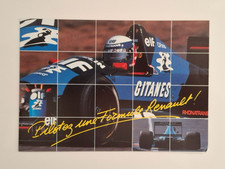 Carte jeux concours FORMULE RENAULT TEAM ELF GITANES 1990