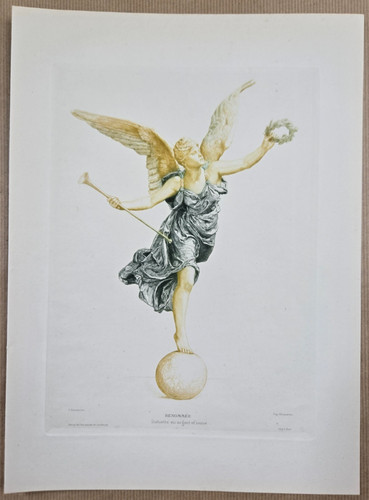 Eau forte 1900 après - eau,
