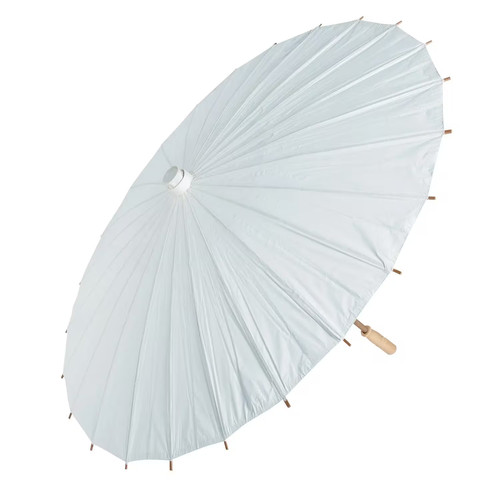 White parasol - white,