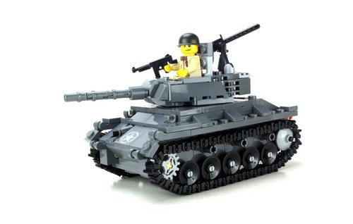 Basic army chaffee tank - army,