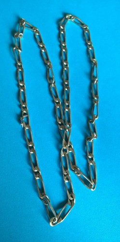 Vintage collier chaine mailles - collier,