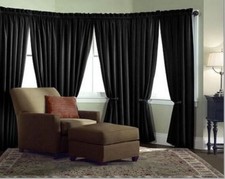 Velvet Curtain Panel Drape 10W