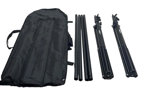 Emart black back drop stand - emart,