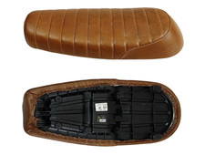 Siège Double En Cuir Marron