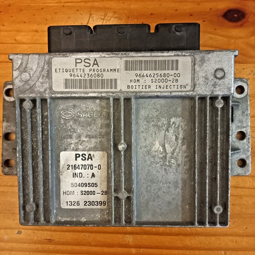 Calculateur peugeot 206 4 - peugeot, 1.4