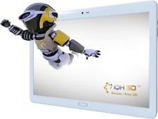 Skyy 3D Tablet White/Gold Colored Wifi 4G LTE  128GB  3D Stéréoscopique