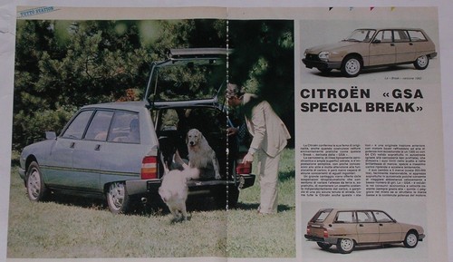 Article articolo 1982 - 1982, citroen