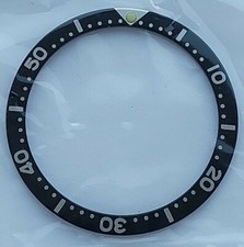 SEIKO SKX007K INSERT DE LUNETTE Noir NEUF POUR MONTRE DE PLONGÉE SKX ⚫️ 