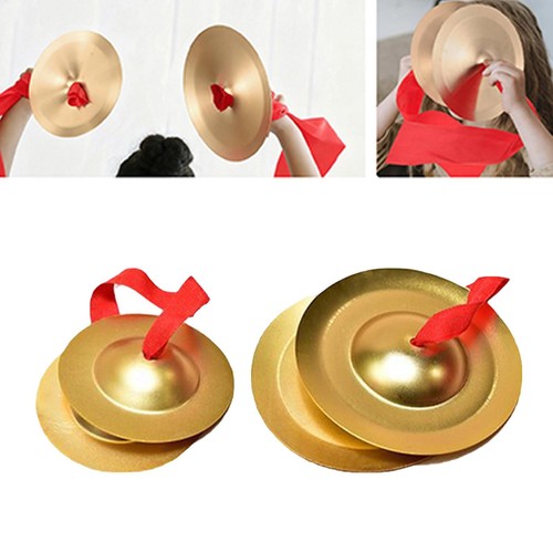 Paire cymbales main en - 1,