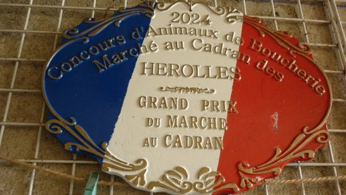 Plaque concours animaux - plaque,