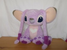 Disney store Lilo & Stitch Grand Angel violet 30 cm peluche géante