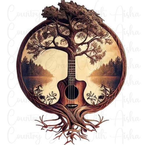 Sublimation transfer guitar - sublimation,