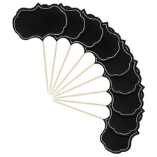  Pics d'étiquettes alimentaires, marqueurs de fromage, étiquettes de planche,