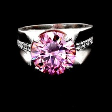 RARE BAGUE SOLITAIRE DIAMANT