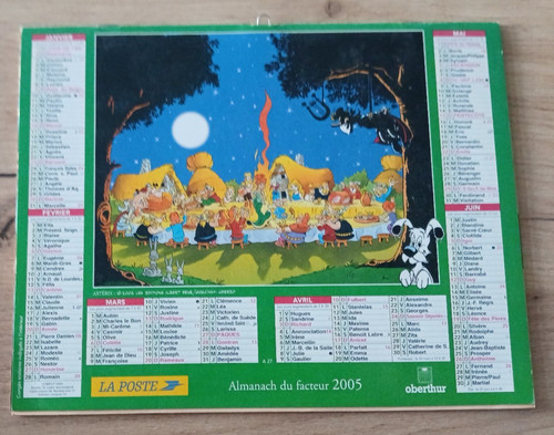 Calendrier 2005 asterix - 2005,