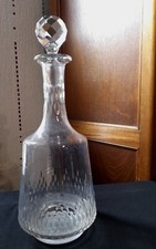 1 carafe en cristal de