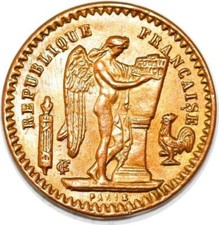 P1713 Jeton 20 Francs Génie