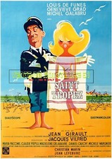 Cinéma - Le gendarme de St Tropez  -A 3 plastifié